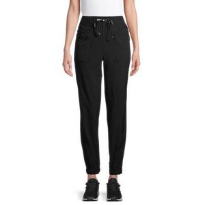 NWT! Cuddl Duds: ClimateRight Stretch Jogger Scrub Pants: Black, Small